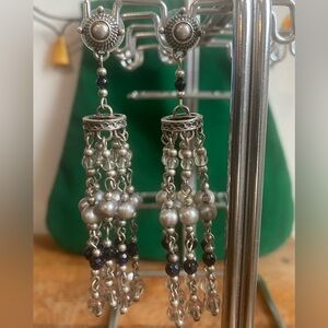 Elegant Silver Dangle Earrings